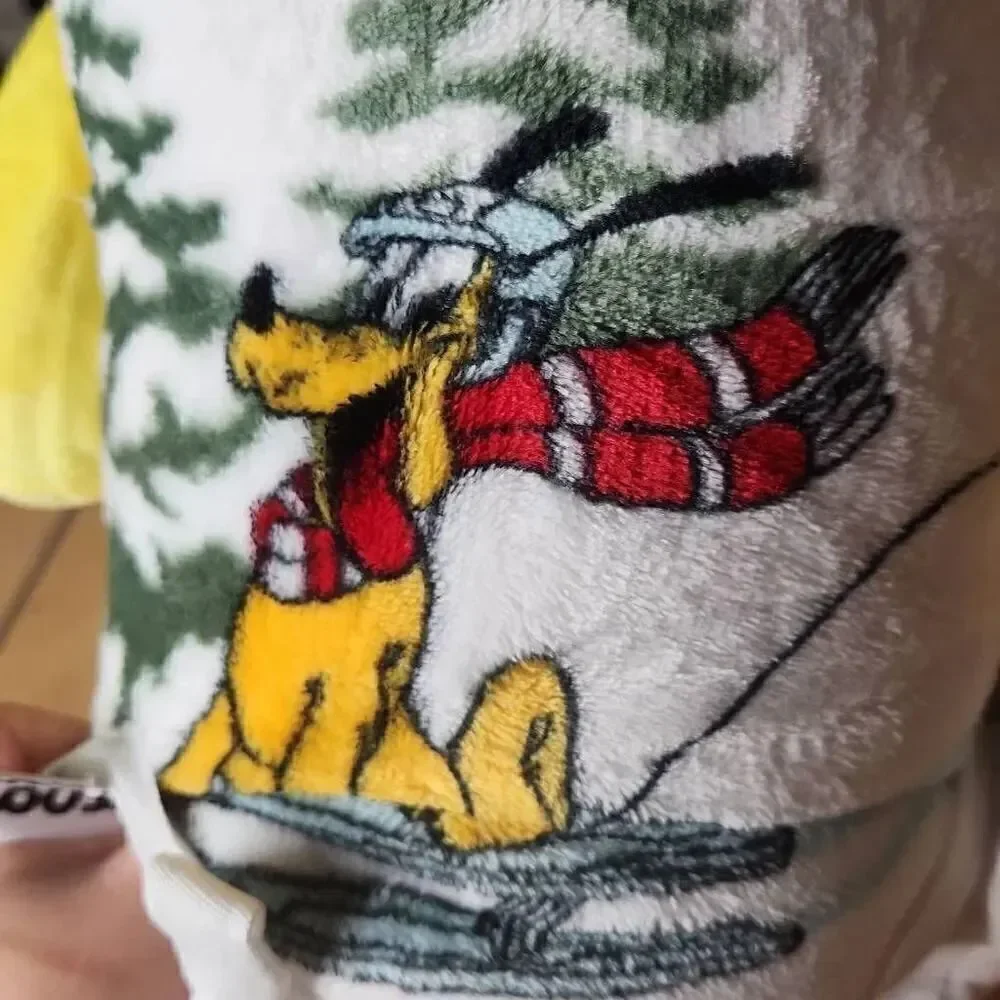 Disney Mickey Mouse plush and throw blanket